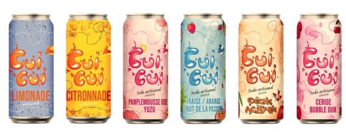 LA GAMME SODA FRUITÉE - 6 x 33CL