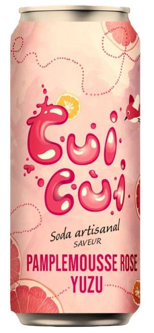 Soda PAMPLEMOUSSE ROSE - YUZU