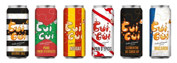 Box "TOUR DE FRANCE" 6 Sodas 33CL