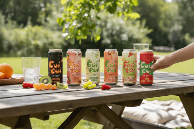 Box " SOLEIL" 6 Sodas 33CL 